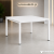 Biurko bench 120/140 w kolorze białym na metalowym stelażu – Systemmeble24.p