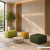 Pufy soft seating w trzech rozmiarach i różnych kolorach do biura, recepcji oraz strefy relaksu