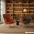Fotel soft seating Luna w ciepłym kolorze do biblioteki, poczekalni i recepcji