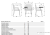 Wymiary fotela soft seating Luna na drewnianej podstawie