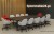 wizualizacja stołu konferencyjnego i fotele Bravo od  Systemmeble24.