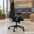 Fotel dyspozytorski ZOME 24/7 do całodobowej pracy w centrum monitoringu