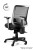 Fotel Saga M UNIQUE 24/7 – wytrzymały fotel ergonomiczny do pracy zmianowej