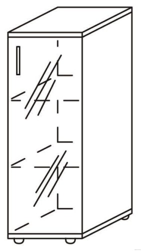 szafa szkło 40 PRAWA