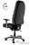 Fotel Commander UNIQUE 24/7 – ergonomiczny fotel biurowy, widok tył