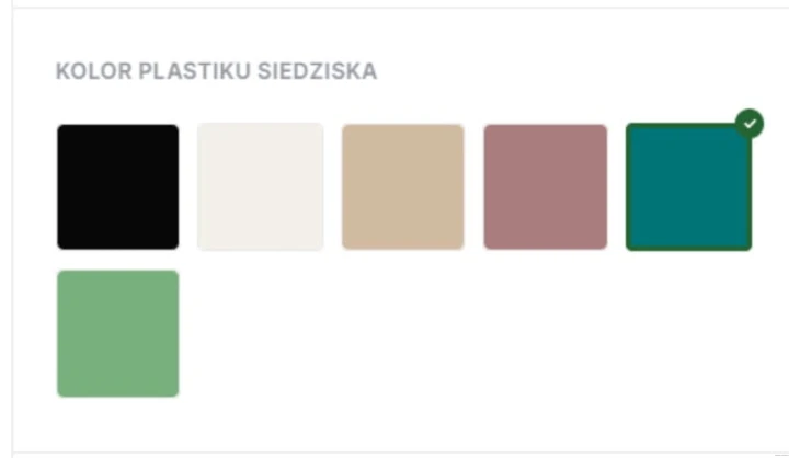 kolorystyka krzesło papp
