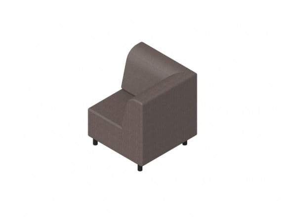 Sofa biurowa narożna