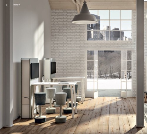 Ścianka mobilna multimedialna