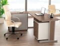 Meble biurowe zestaw EKO-015/K – biurko z kontenerem i szafą aktową