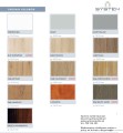 Wzornik kolorów PORTO – dostępne wybarwienia mebli gabinetowych