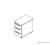 Kontener biurowy 32 cm – dodatkowe wyposażenie do biurka bench ML-10/CT