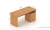 Ekonomiczne meble biurowe EM-04/M – komplet 4 biurek z kontenerami, wysyłka 5 dni
