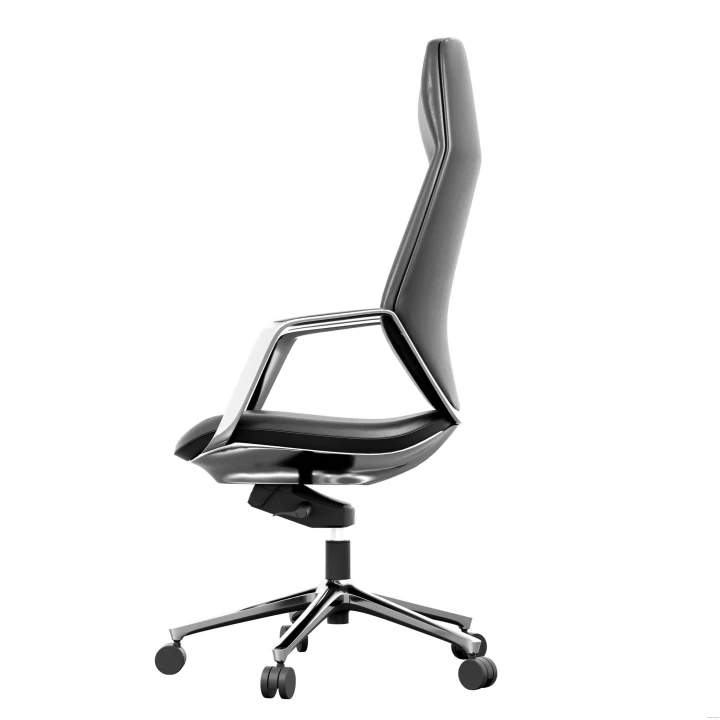 Fotel TOP 1 z naturalnej skóry do eleganckiego gabinetu