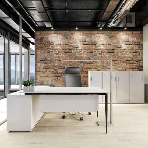 Biurko gabinetowe z fotelem zestaw PL-33/MU.webp