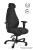 Fotel PIU UNIQUE 24/7 – ergonomiczny fotel biurowy premium do pracy całodobowej, widok przód