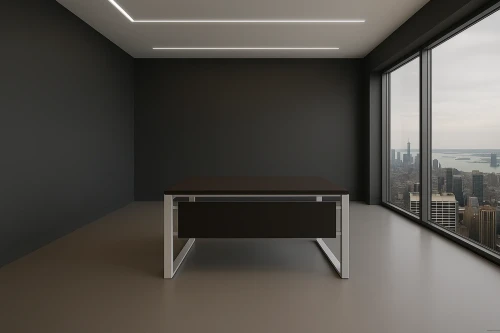 biurko gabinetowe Iryd 200cm do nowoczesnego gabinetu