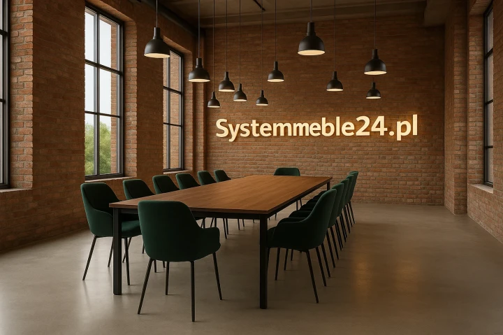 Stół konferencyjny loftowy , Stoły konferencyjne Warszawa, Kraków, Poznań – SystemMeble24.pl.