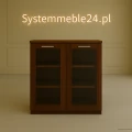Komoda gabinetowa ze szkłem Maron