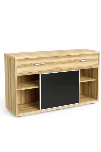 komoda gabinetowa ze szkłem CM7