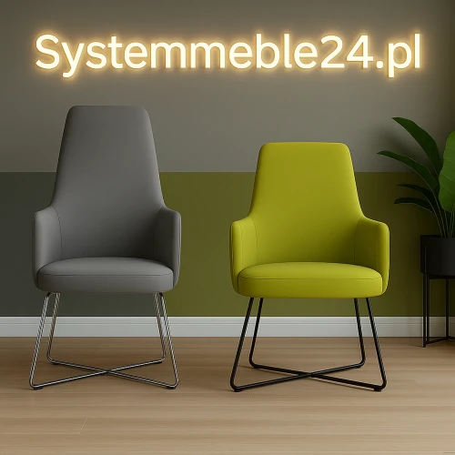 fotele konferencyjne, fotele do poczekalni - wizualizacja Systemmeble24 Bydgoszcz