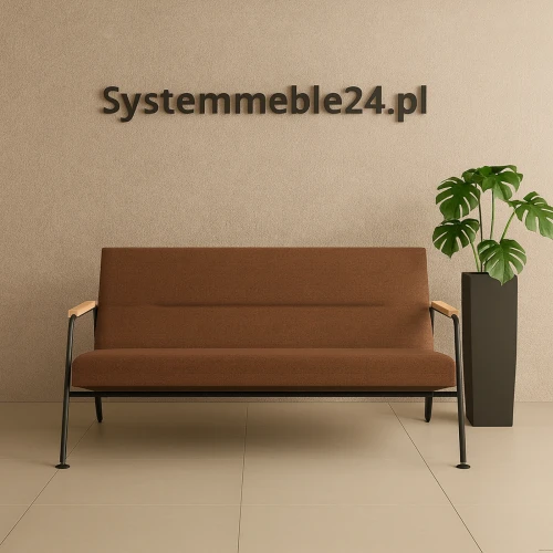 Sofa biurowa dwuosobowa – stylowe wyposażenie biura lub poczekalni | Systemmeble24.pl