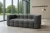 Sofa biurowa trzyosobowa Elegance w przeszklonym holu biurowym – trzyosobowa sofa premium do firm, hoteli i kancelarii