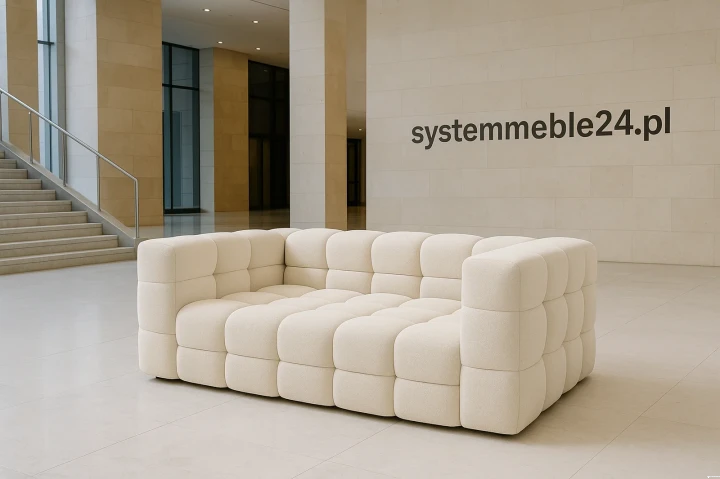 Ekskluzywna sofa Elegance w aranżacji hotelowej – luksusowy mebel do lobby, apartamentów i stref premium