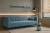 Sofa Velvet w eleganckim, jasnym wnętrzu – trzyosobowa sofa premium do biura i gabinetu