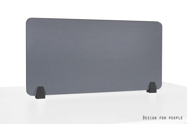 szara przegroda do biurka bench