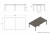 Wymiary biurka bench 4-osobowego – blat 120/140 cm, ergonomiczne biurko do biura i open space