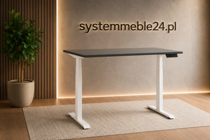 Biurko ACTIVE I z elektryczną regulacją wysokości, panelem LED i USB-C