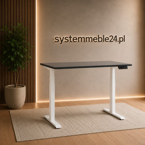 Biurko elektryczne ACTIVE I z regulacją wysokości – nowoczesne biuro premium Systemmeble24.pl