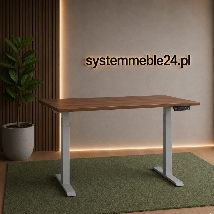 Biurko elektryczne A I 140x70 – nowoczesne stanowisko pracy premium Systemmeble24.pl