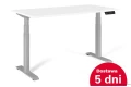 Biurko regulowane elektrycznie 160x70 cm z szybką dostawą 5 dni