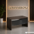 Eleganckie biurko gabinetowe Lineart 160 cm z blendą akryl połysk – Systemmeble24.pl