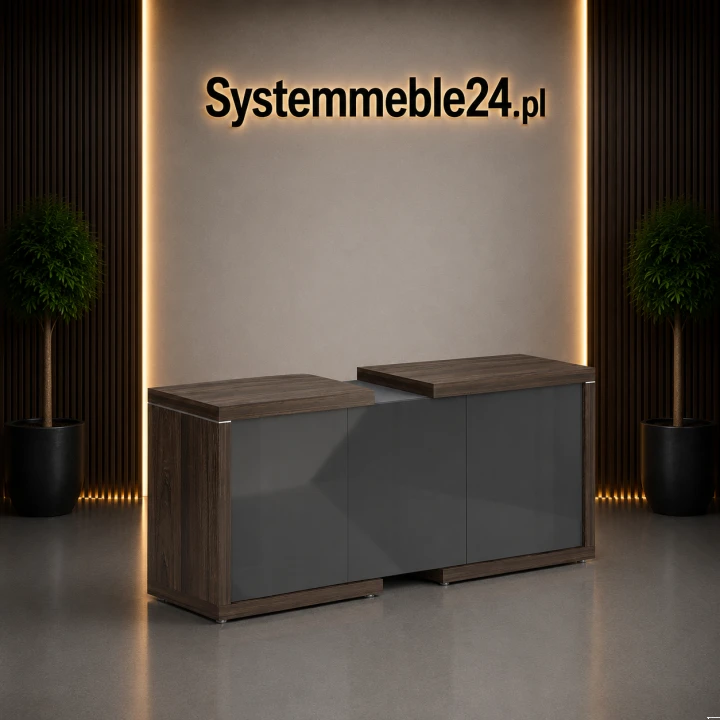 Komoda gabinetowa LINEART 191/50/84 – nowoczesna komoda premium do gabinetu i biura Systemmeble24.pl