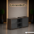 Komoda gabinetowa LINEART 191/50/84 cz. otwarta – nowoczesna komoda premium do gabinetu i biura Systemmeble24.pl