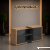 Niska komoda LINEART – eleganckie meble gabinetowe premium