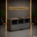 Komoda gabinetowa LINEART 191/50/84 z szufladami – nowoczesna komoda premium do gabinetu