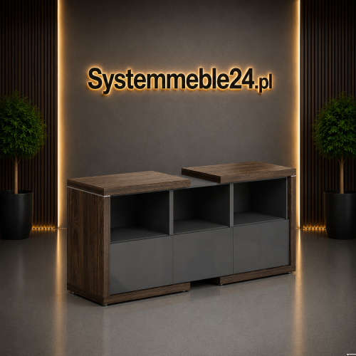 Komoda gabinetowa LINEART 191/50/84 z szufladami – nowoczesna komoda premium do gabinetu