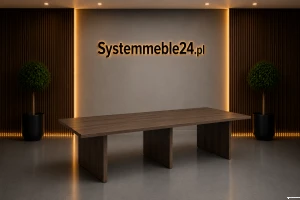 Stół konferencyjny LINEART nogi proste 320 i 400 cm 