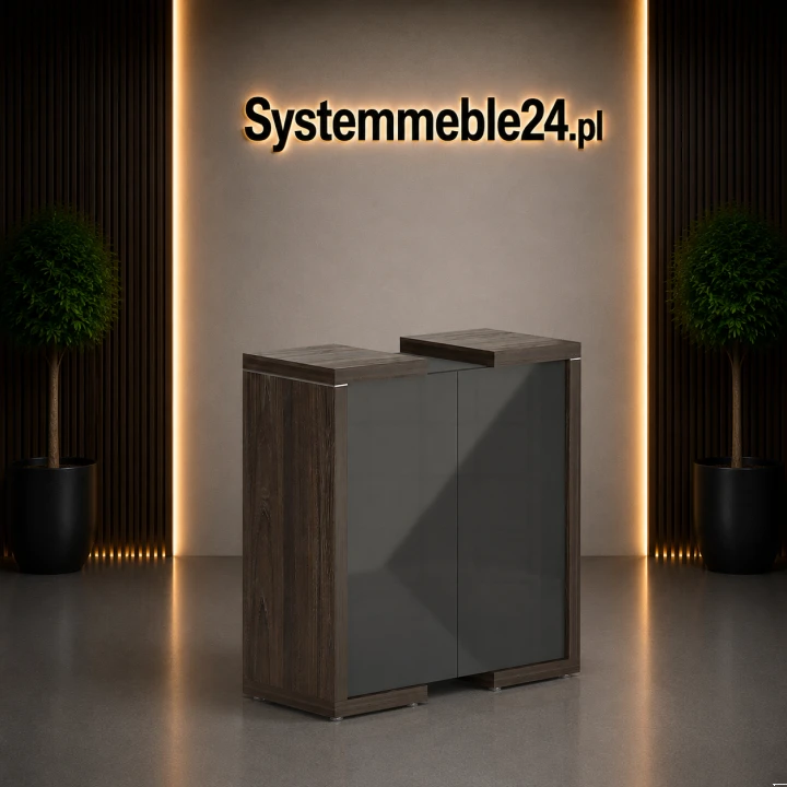 Komoda gabinetowa LINEART 111/50/118  – nowoczesna aranżacja premium Systemmeble2