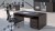 Biurko gabinetowe EXO 153x90 cm – do klasycznego gabinetu