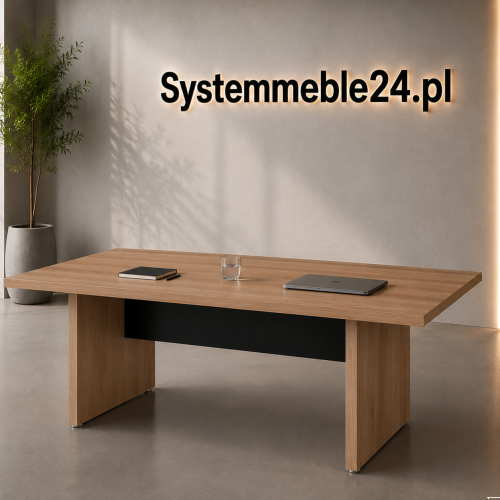 Stół konferencyjny EXO 190 cm i 240 cm – nowoczesny stół do sali konferencyjnej Systemmeble24.pl