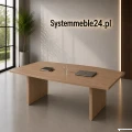 Stół konferencyjny EXO z blatem kształtowym – nowoczesny stół do sali konferencyjnej | Systemmeble24.pl