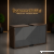 Komoda gabinetowa LINEART 211/50/118 w aranżacji premium Systemmeble24.pl – nowoczesna komoda gabinetowa z frontami antracyt połysk i dekoracyjną listwą chromowaną.