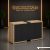 Komoda LINEART do gabinetu – eleganckie meble gabinetowe z grubą płytą 54 mm oraz nowoczesnym wykończeniem w stylu premium.