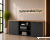 Komoda gabinetowa EXO 246 cm częściowo otwarta
