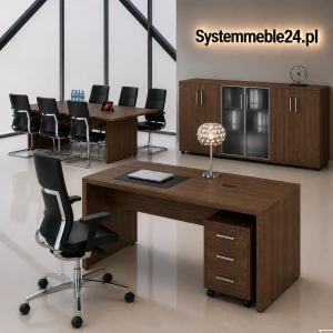 Meble gabinetowe EXO zestaw EX-30 – klasyczna elegancja do gabinetu 