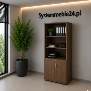Szafa aktowa częściowo otwarta 80/38,5/183,5 cm – EM Box